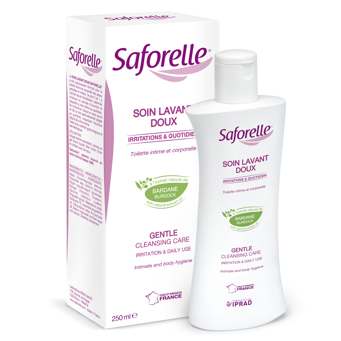 SAFORELLE GEL CUID.INT.250ML