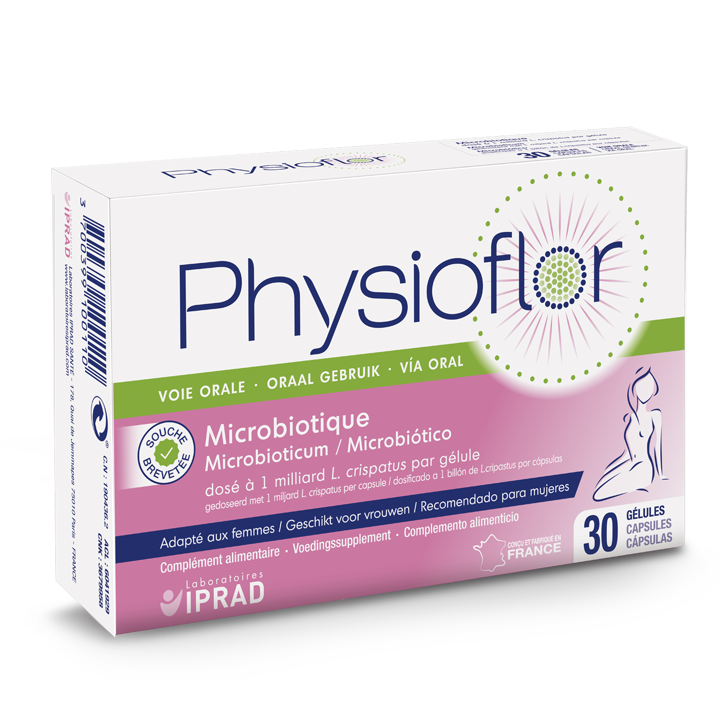PHYSIOFLOR 30 CAPSULAS ORAL