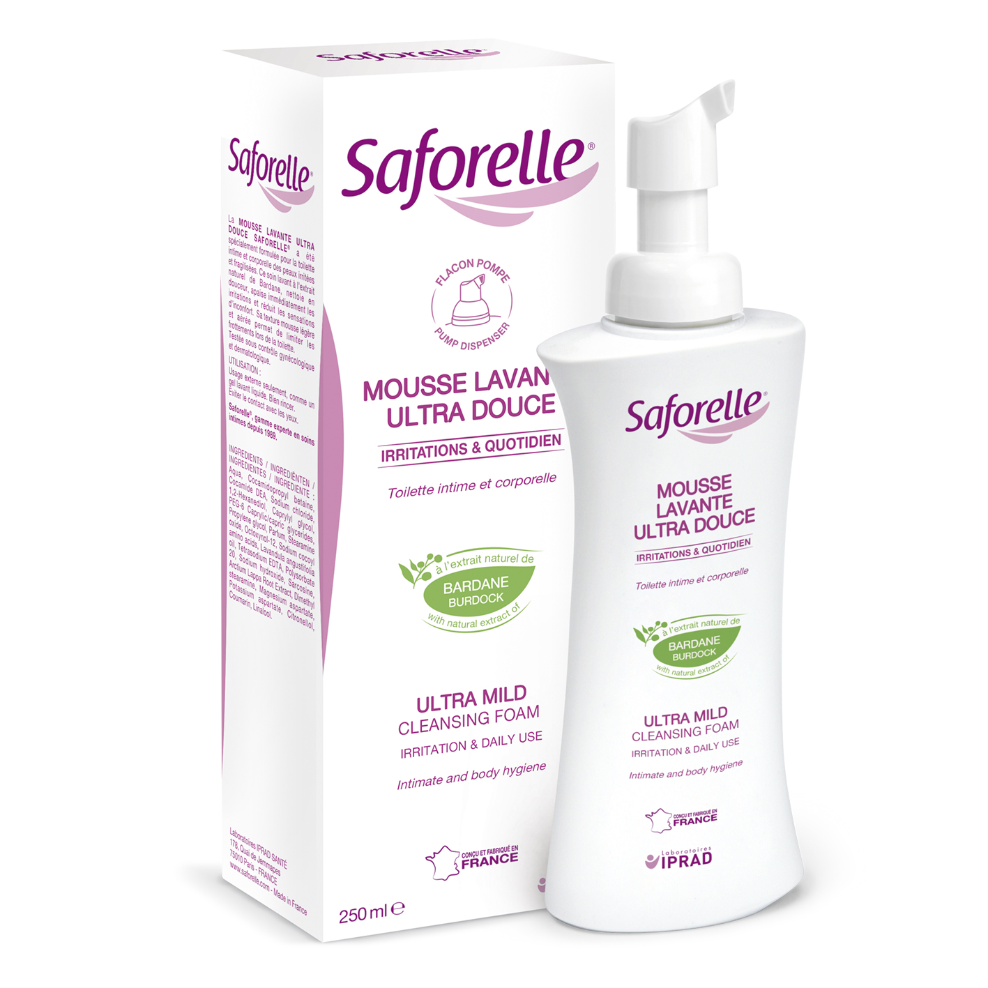 SAFORELLE ESPUMA LIMP. 250ML