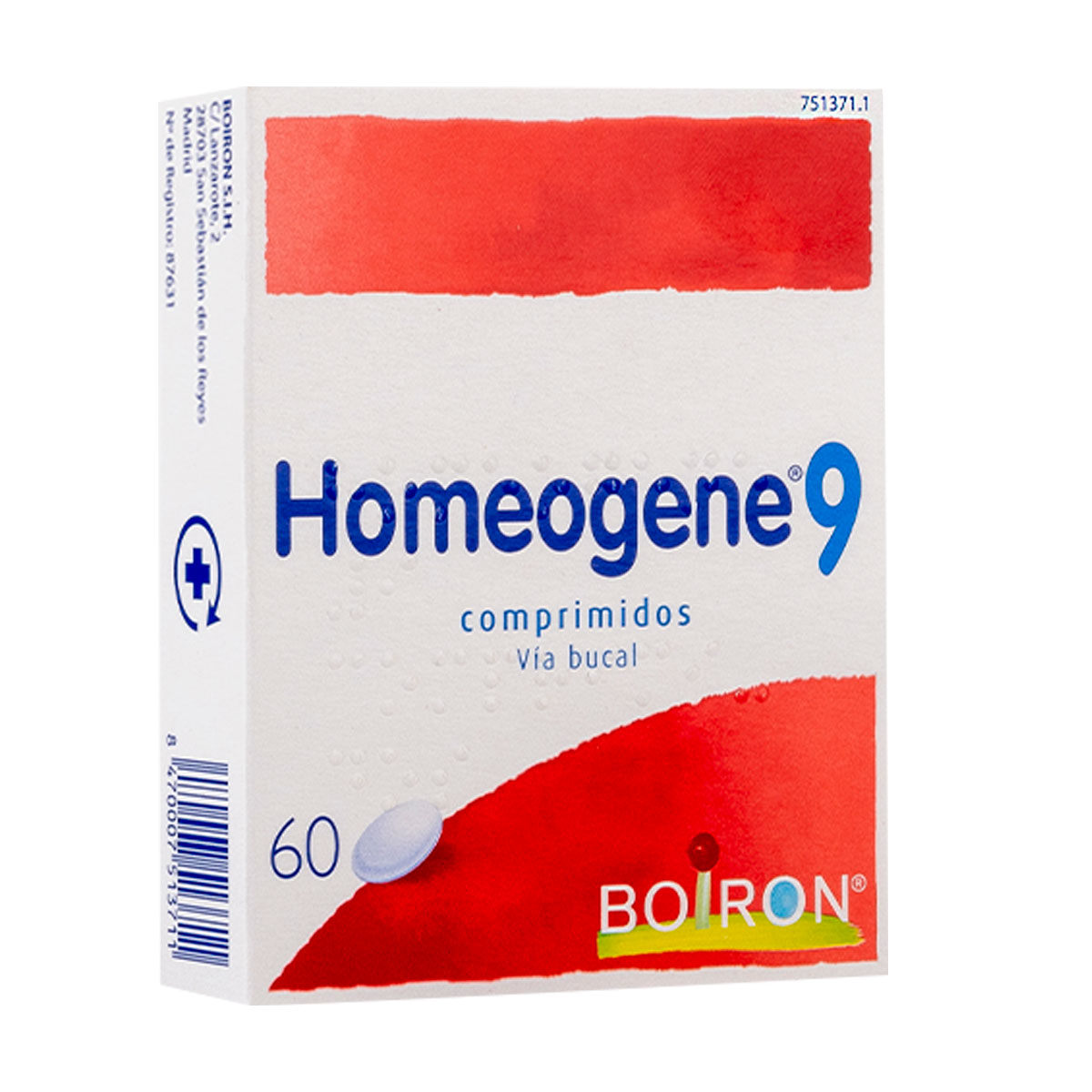HOMEOGENE 9 CO 60U.